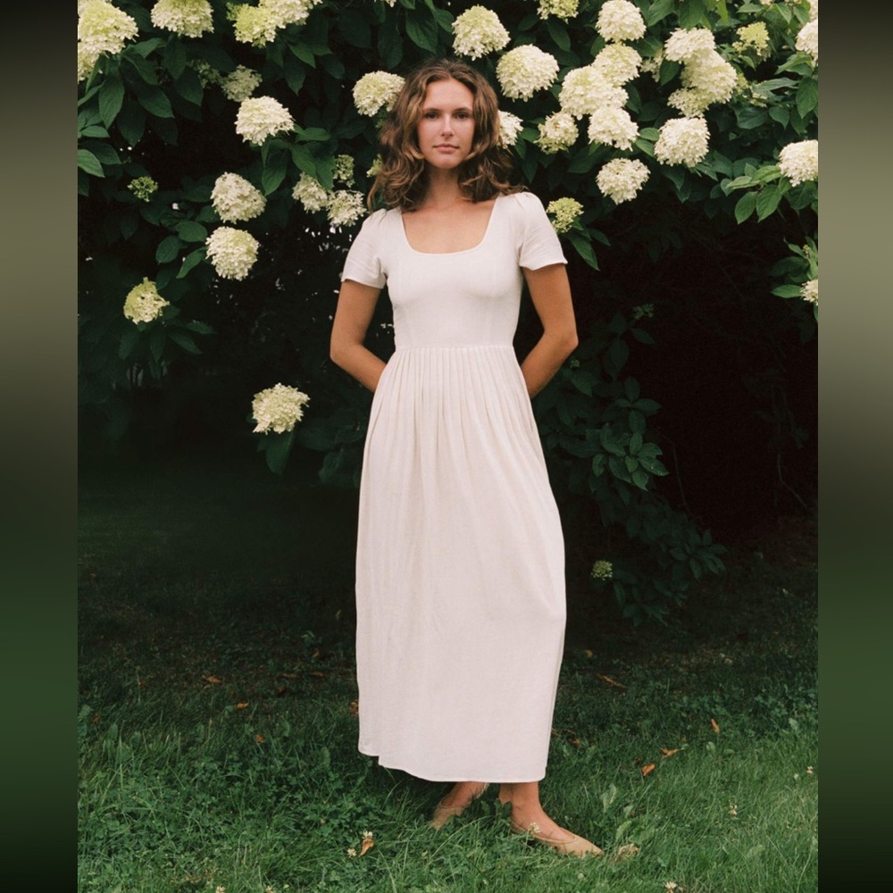 Christy Dawn Scarlet dress in eggshell - Picture 2 of 10